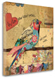 "Heart Speaks" By Jo Moulton, Giclee Print on Gallery Wrap Canvas, Ready to Hang