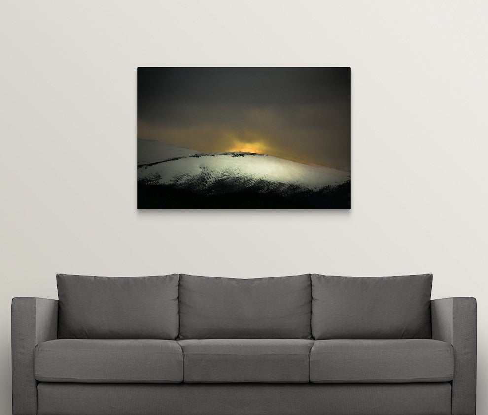 "Highland Dawn" Wrapped Canvas Art Print, 48"x32"x1.5"
