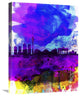 "Berlin Watercolor Skyline" Fine Art Print