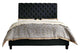 Alexis Chesterfield Tufted Upholstered Platform Bed, Queen, Charcoal