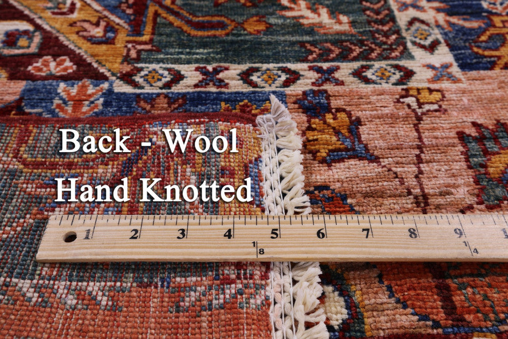 2' 7" X 4' 3" Super Kazak Handmade Wool Rug - Q12770