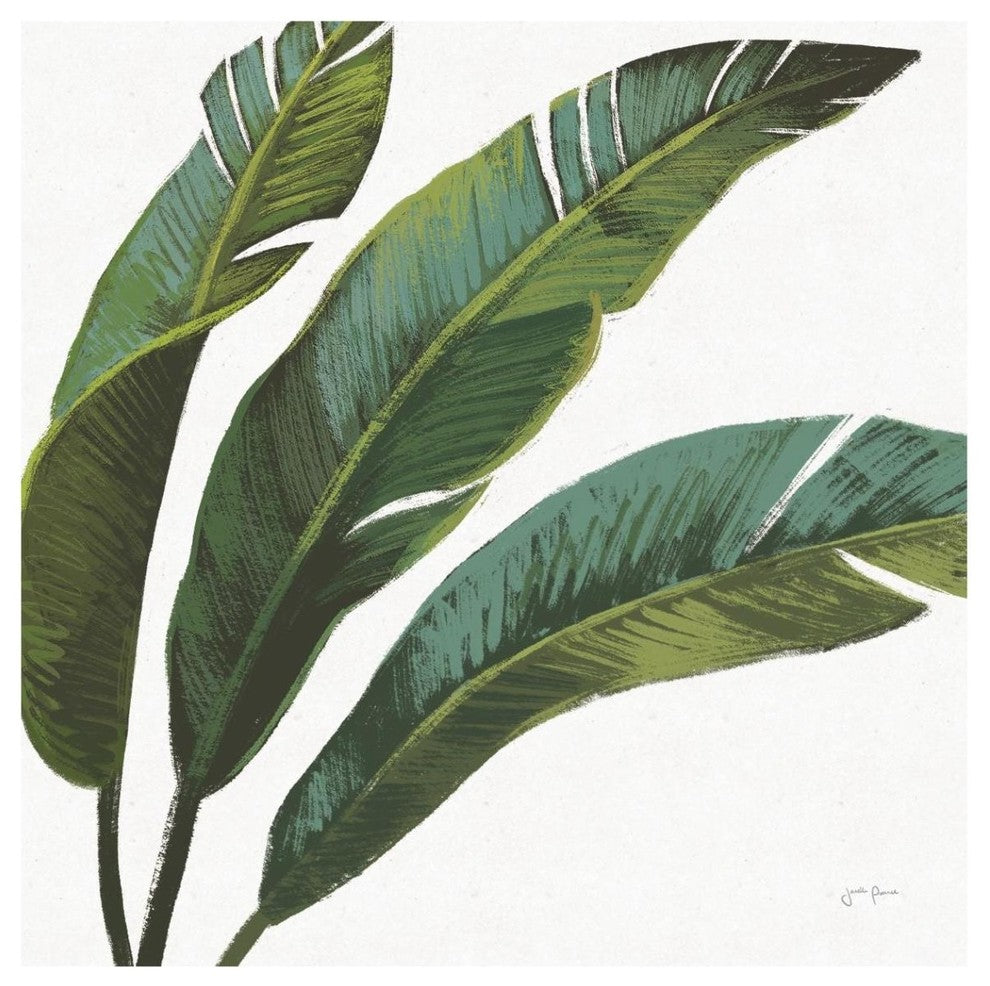 "Welcome to Paradise XI on White" Digital Paper Print by Janelle Penner, 42"x42"