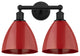 Innovations 616-2W-BK-MBD-75-RD 2 Light Bath Vanity Light, Matte Black