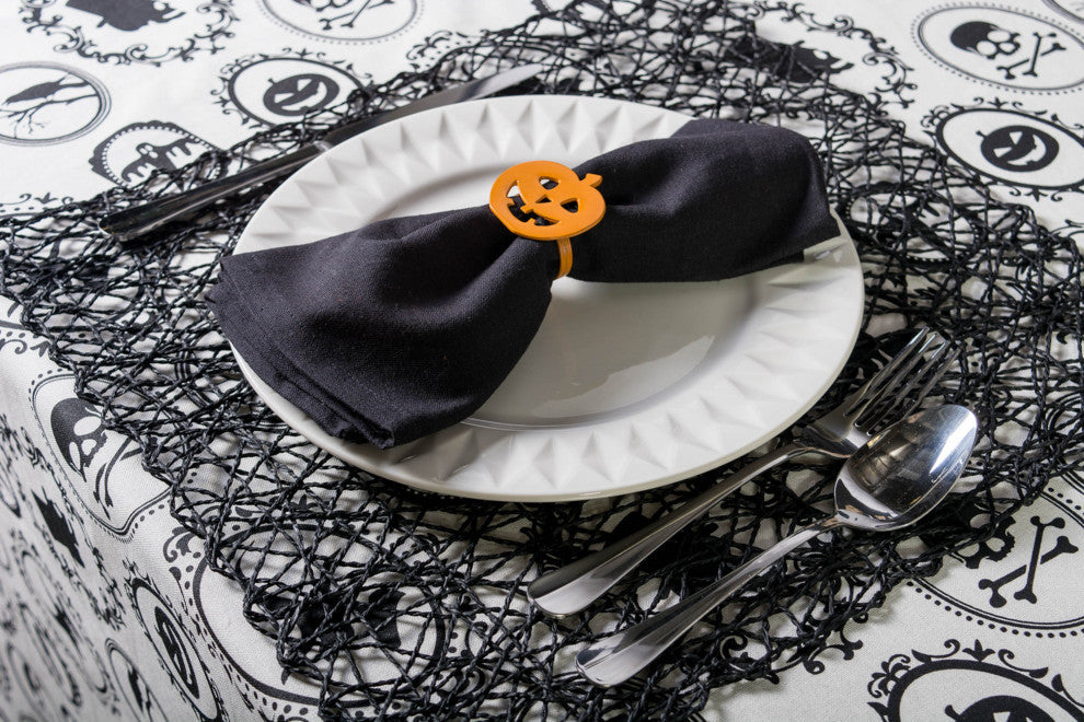 Halloween Portrait Tablecloth 60"x120"