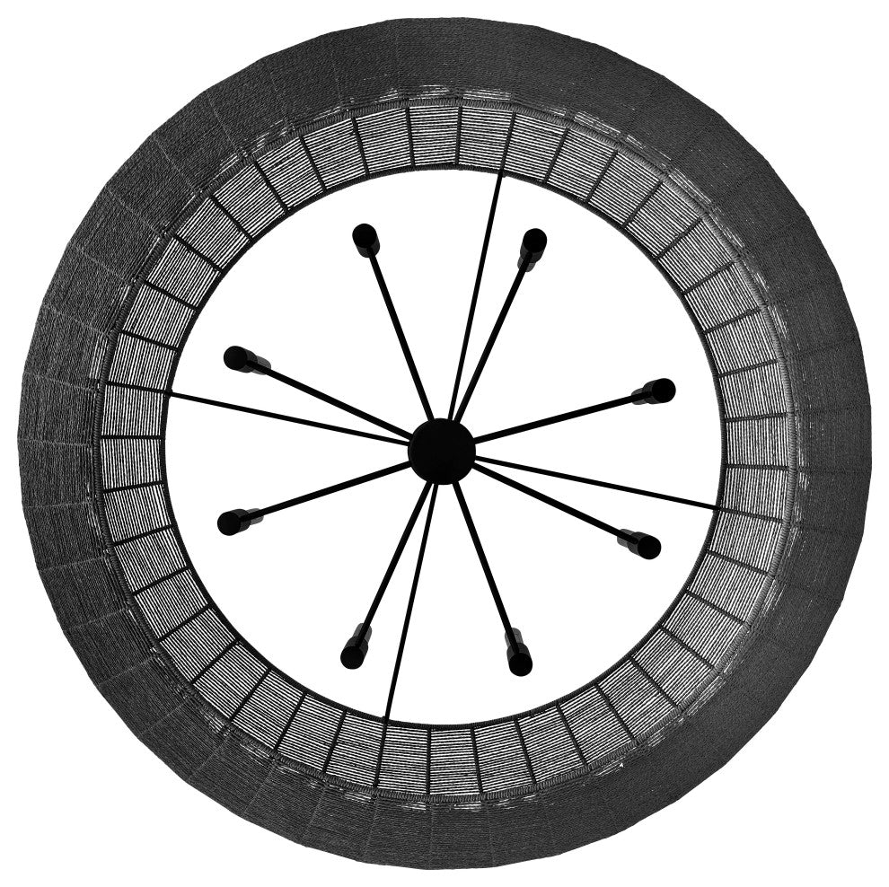 Hinkley Luca Extra Large Drum Chandelier, Black