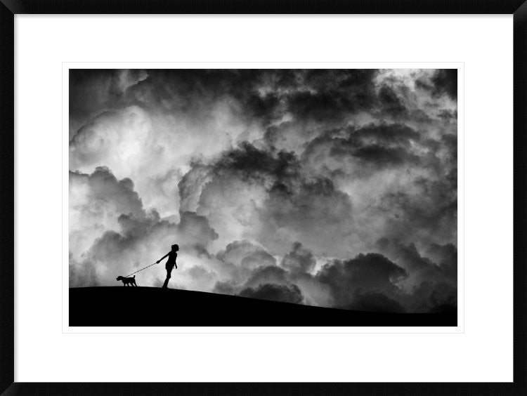 "Prelude To The Dream" Framed Digital Print by Hengki Lee, 30x22"