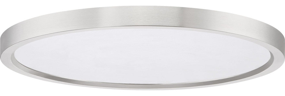 Quoizel OST1715BN LED Flush Mount, Brushed Nickel Finish