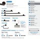 Amerock Arrondi Towel Bar, 18", Oil Rubbed Bronze