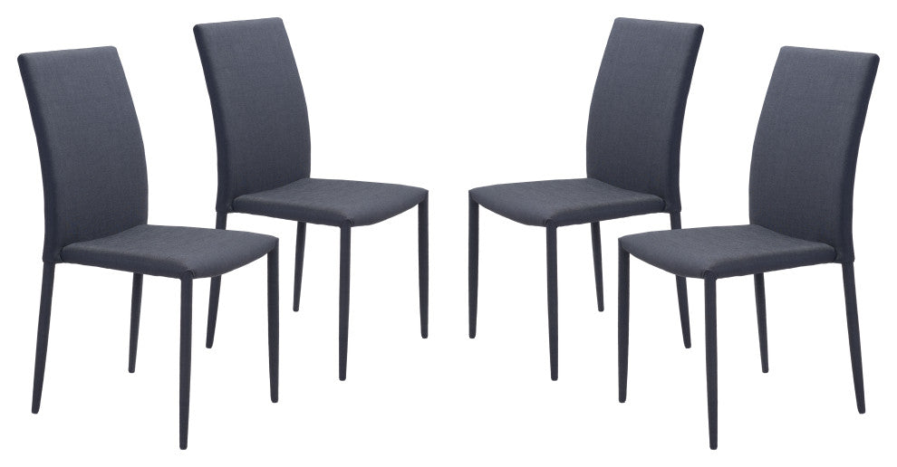 Confidence Dining Chair (Set of 4) Black