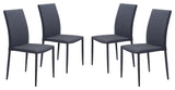 Confidence Dining Chair (Set of 4) Black