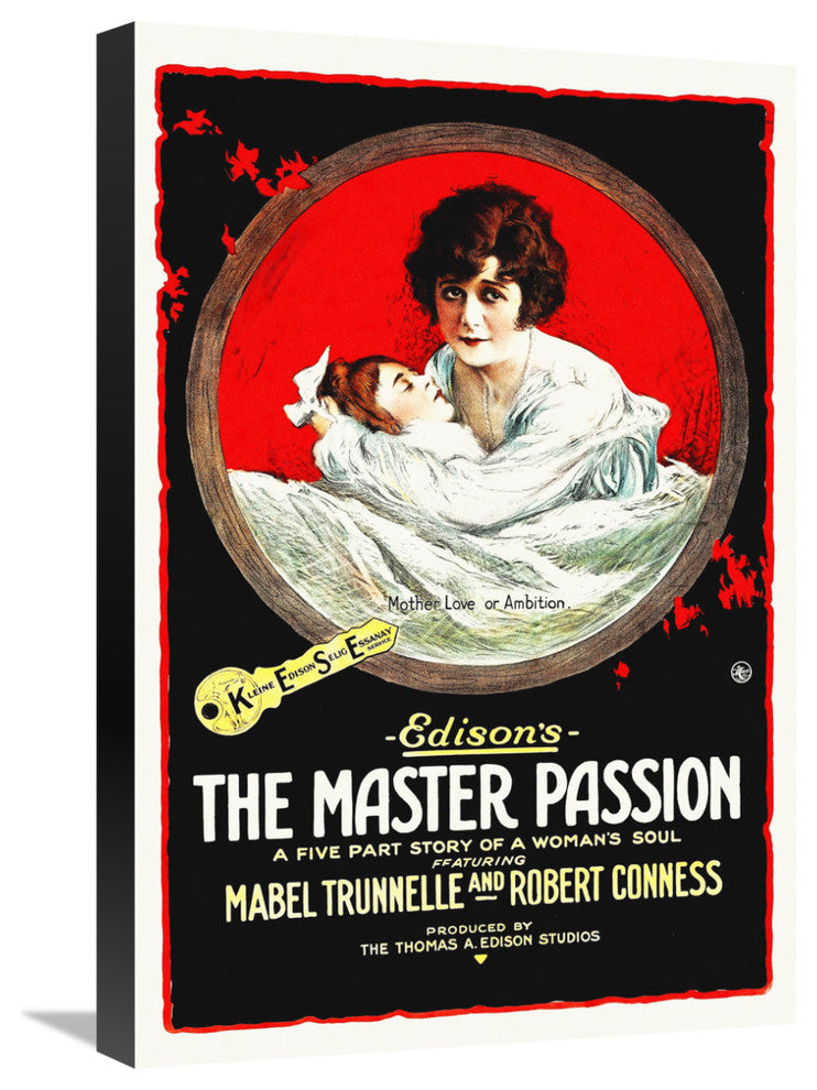"The Master Passion" Stretched Canvas Giclee by Hollywood Photo Archive, 16"x24"