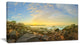 "Rocky Untouched Romantic Seashore" Large Wall Artwork, 1 Panel