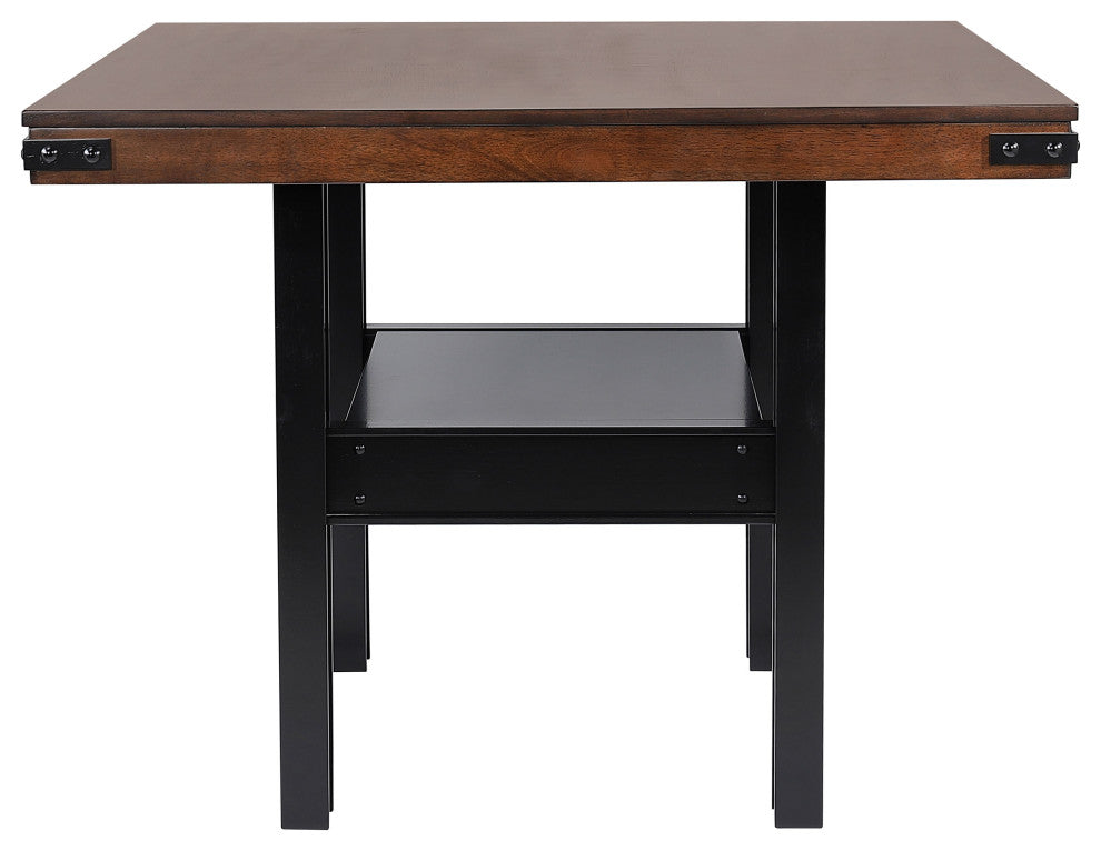 Patterson 7-piece Counter Height Dining Set Mango Oak