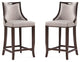Manhattan Comfort Emperor Bar Stool, Set of 2
