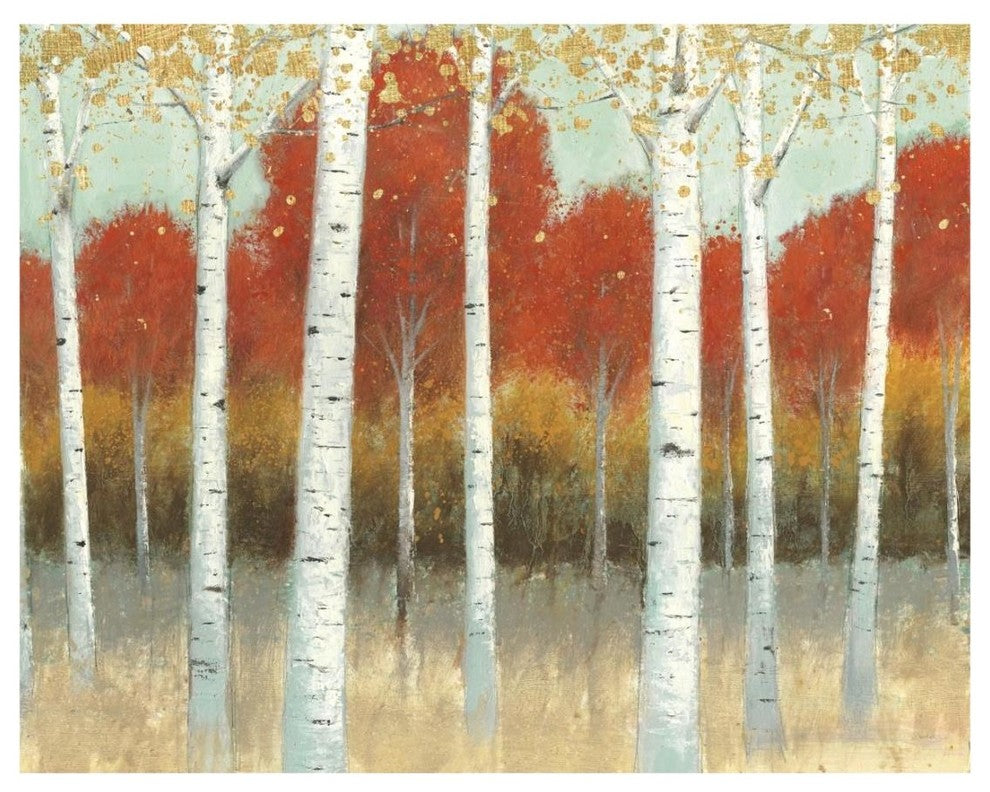 "Fall Promenade I" Digital Paper Print by James Wiens, 22"x18"