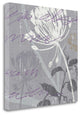 "Greenology Gray - II" By Lisa Audit, Giclee Print on Gallery Wrap Canvas