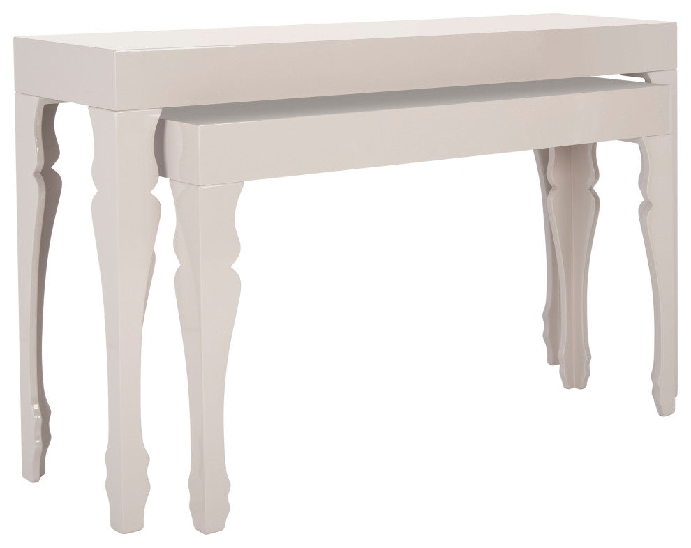 Safavieh Beth Lacquer Console, Taupe