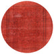 Ahgly Company Indoor Round Mid-Century Modern Area Rugs, 5' Round
