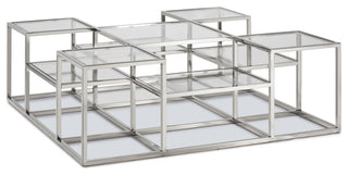 Laguna Coffee Table, Silver