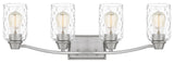 Acacia Four Light Bath, Brushed Nickel