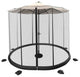 Patio Umbrella Mosquito Net Bug Screen to Keep Out Insects, 9ft