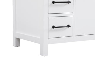 Home Living 42" Single Bathroom Vanity, White