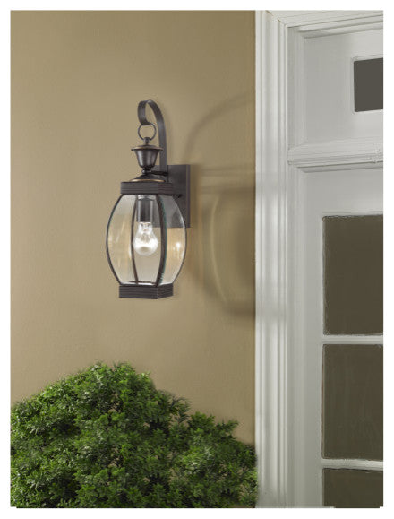 Oasis 2-Light Outdoor Lantern, Medici Bronze