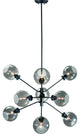 Nuevo Living Atom Lighting Pendant | Grey Glass