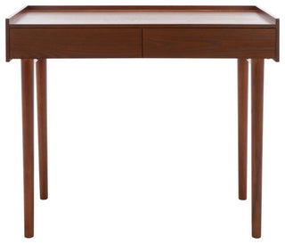 Safavieh Henley 2 Drawer Desk, Brown