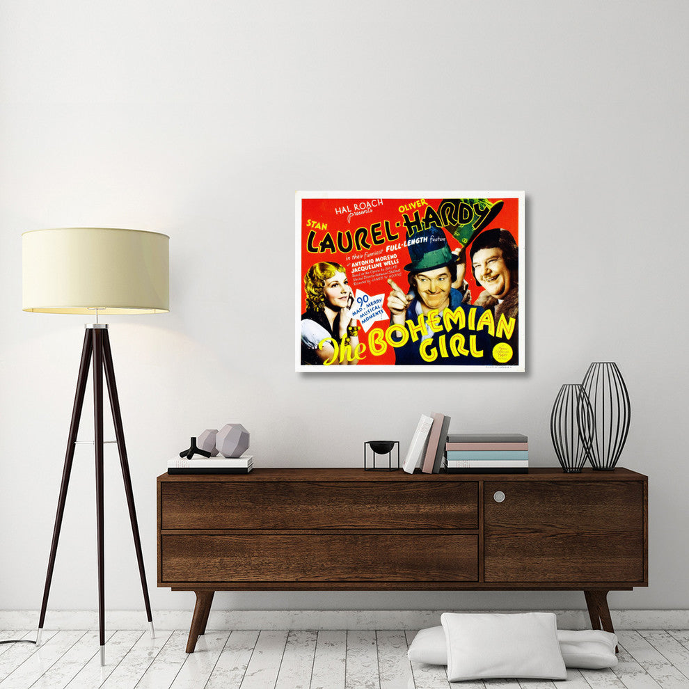 "Laurel & Hardy - Bohemian Girl, 1936" Canvas by Hollywood Photo Archive, 40x32"