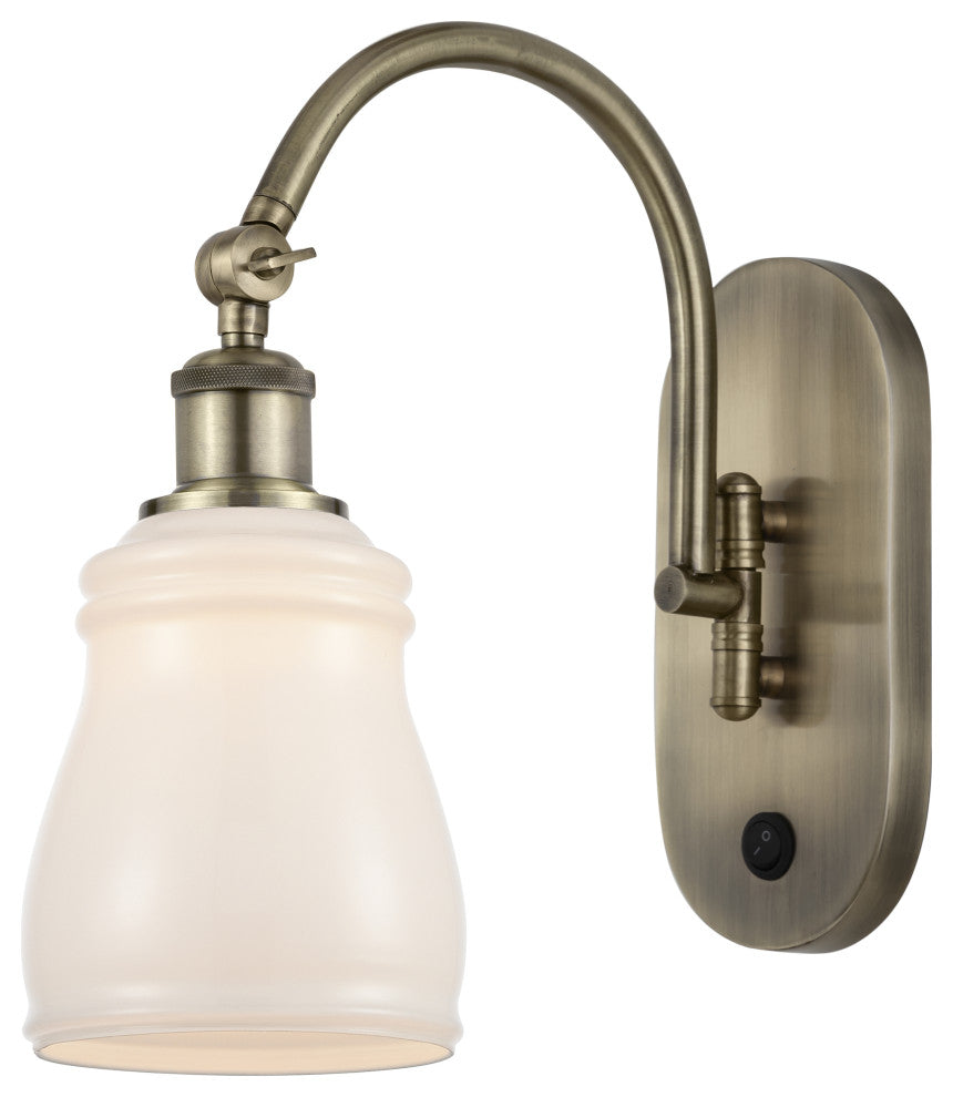 Innovations 518-1W-AB-G391 1-Light Sconce, Antique Brass