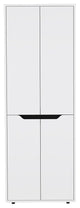 Multistorage Kitchen Pantry Hepler, Kitchen, White / Black