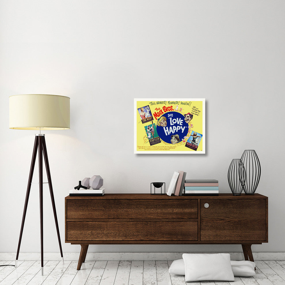 "Marx Brothers - Love Happy 02" Canvas by Hollywood Photo Archive, 30x23"