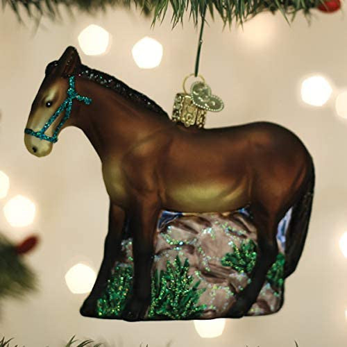 Old World Christmas 12582 Mule Blown Glass Ornament