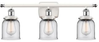 Innovations 916-3W-WPC-G52 3-Light Bath Vanity Light, White, Polished Chrome