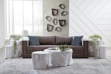 Log Stool, Gel Coat White, Large
