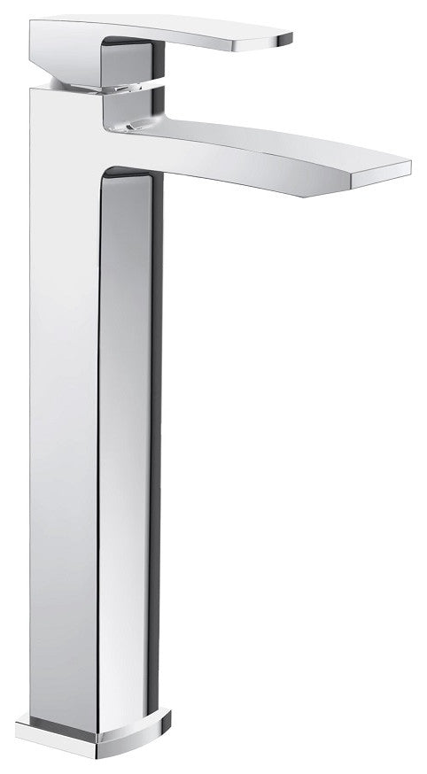 Fresca Fiora Single Hole Vessel Mount Bathroom Vanity Faucet, Chrome