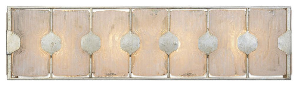 Uttermost Rene 4-Light Swirl Glass Vanity, 22867