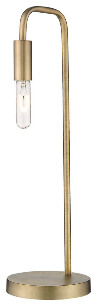 Acclaim Lighting TT80026 Perret 26" Tall Arc Table Lamp - Aged Brass
