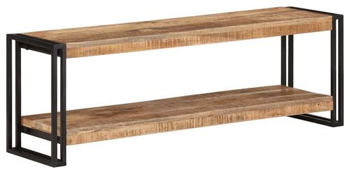 vidaXL TV Stand TV Console Wall-mounted Sideboard Media Unit Rough Mango Wood