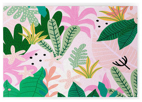 Gale Switzer Into the jungle sunup Welcome Mat