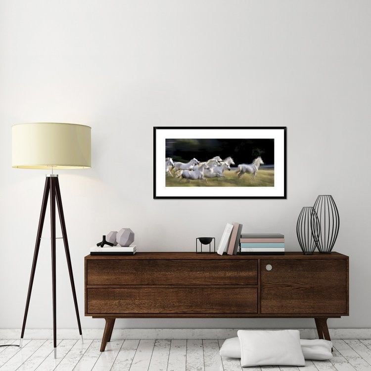 "Ten" Framed Digital Print by Milan Malovrh, 44x24"