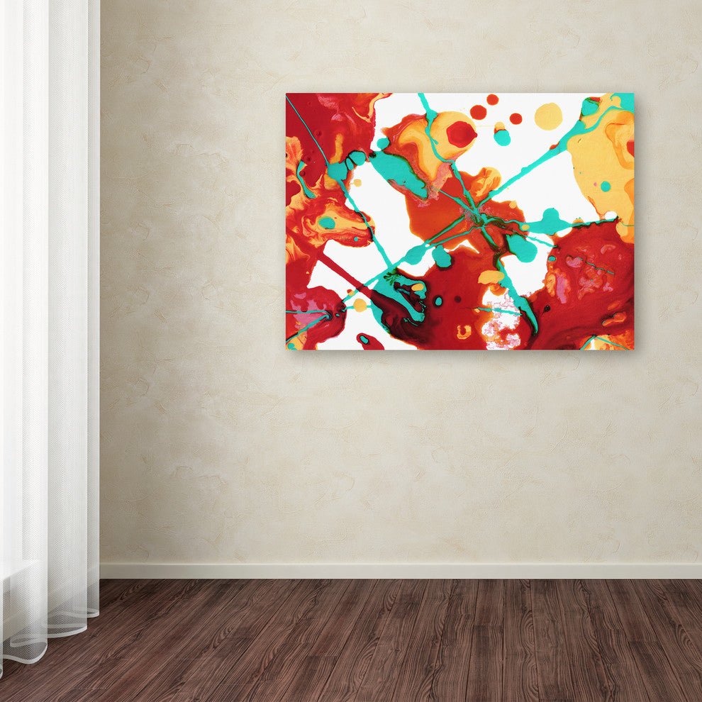 'Paint Party 1' Canvas Art, 32x24