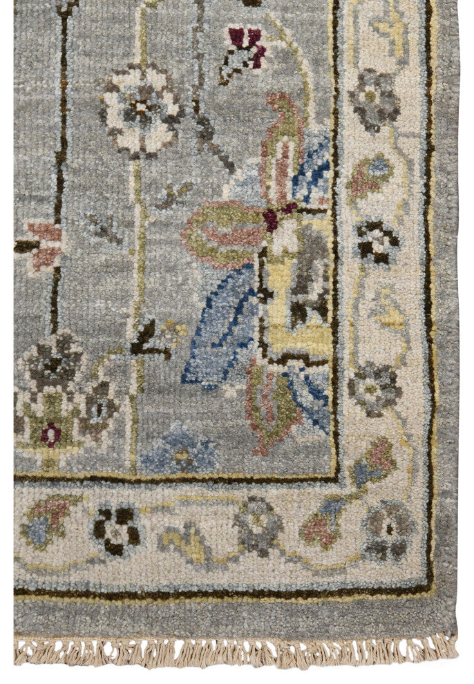 Bristol Fareford Area Rug, Silver, 2' X 3'