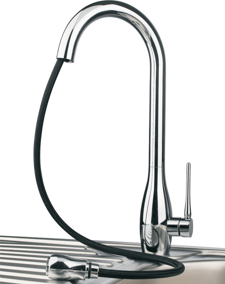 Monarch Kitchen Faucet, Brushed Nickel