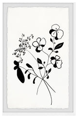 "Thriving Buds" Framed Painting Print, 16x24