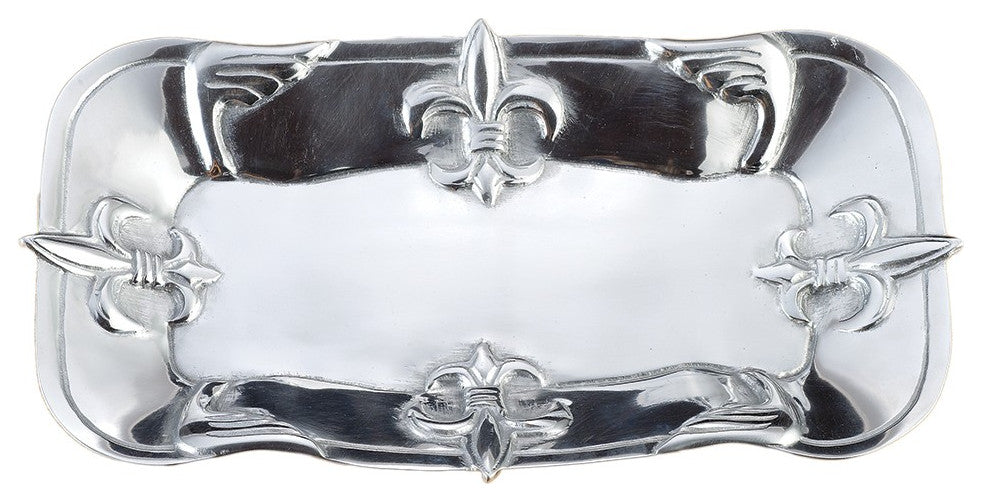 Fleur De Lis Traditional Serving Tray