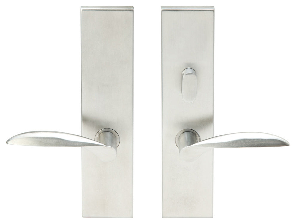 Stratus Lever, Tubular Passage With Privacy Bolt, RH, Satin Stainless Steel