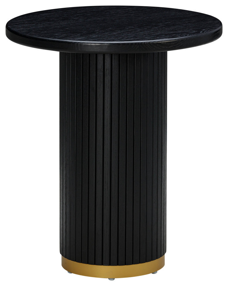 Chelsea Entry Table, Black Oak