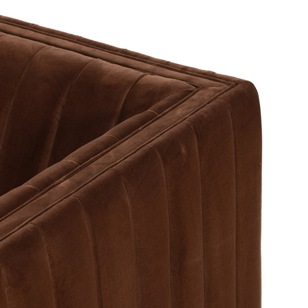 Augustine Swivel Chair-Surrey Auburn